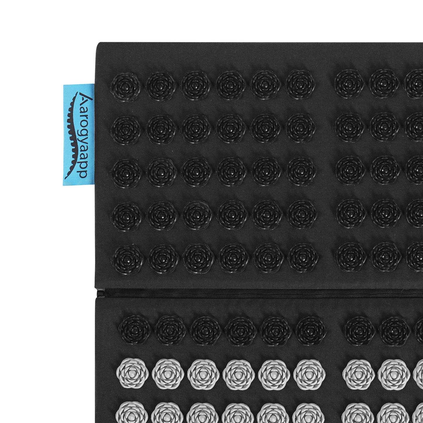 Midnight Black Acupressure Mat & Pillow Set