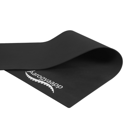 Comfort Grip Black Yoga Mat