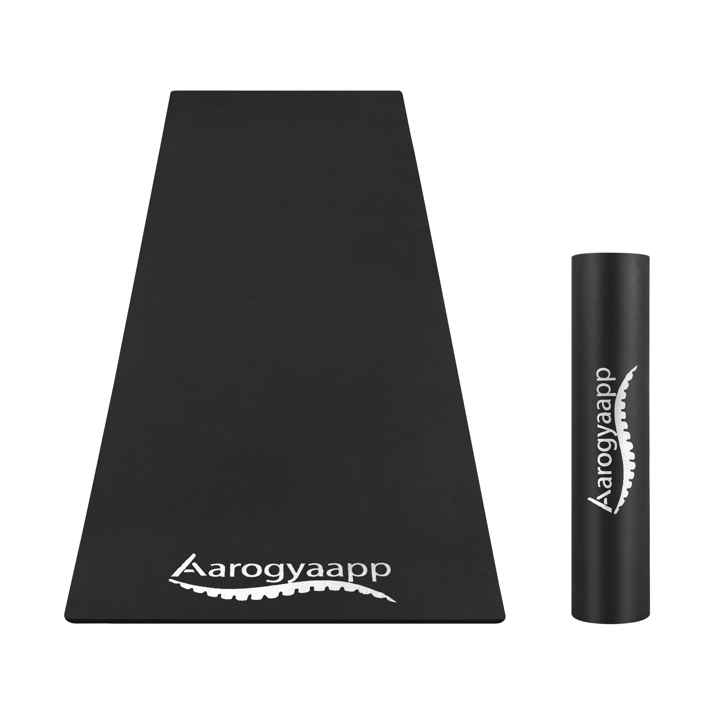 Comfort Grip Black Yoga Mat